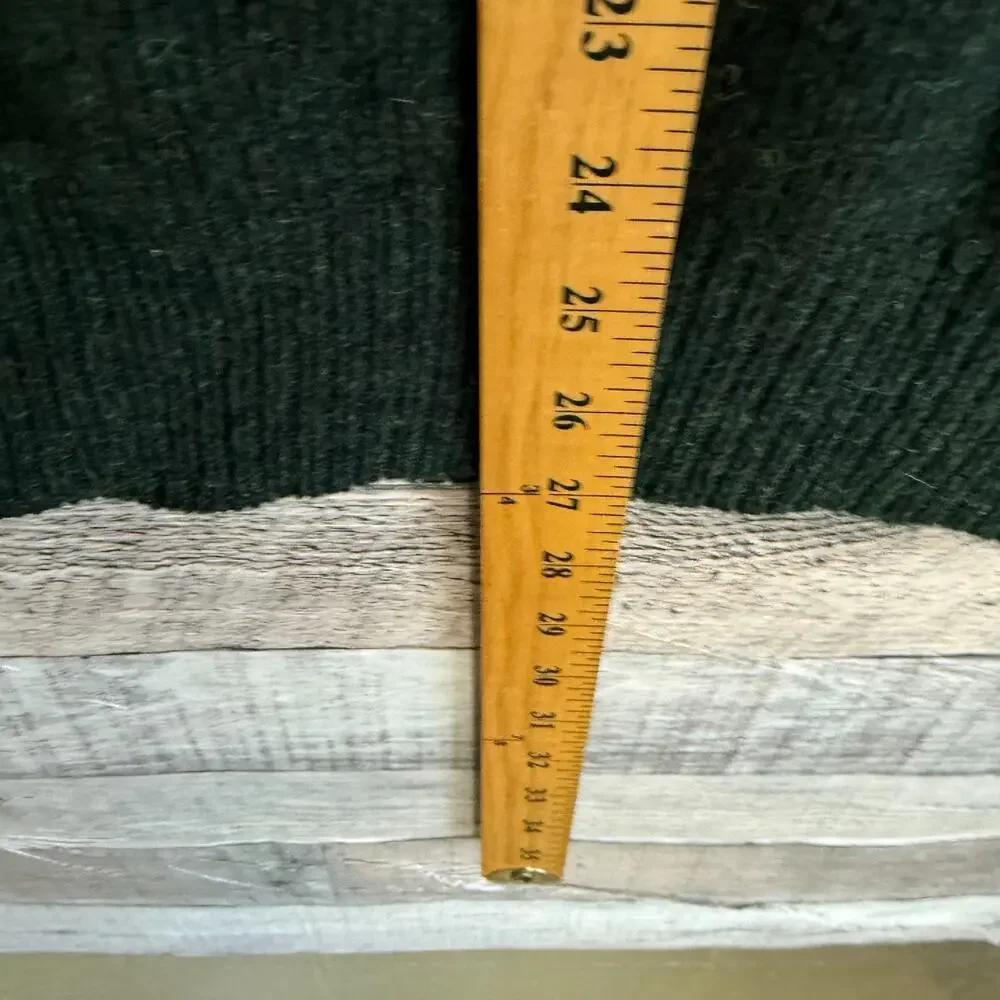 J Crew Wool Donegal Fleck Raglan Sweater Mens XL Green Crewneck Preppy